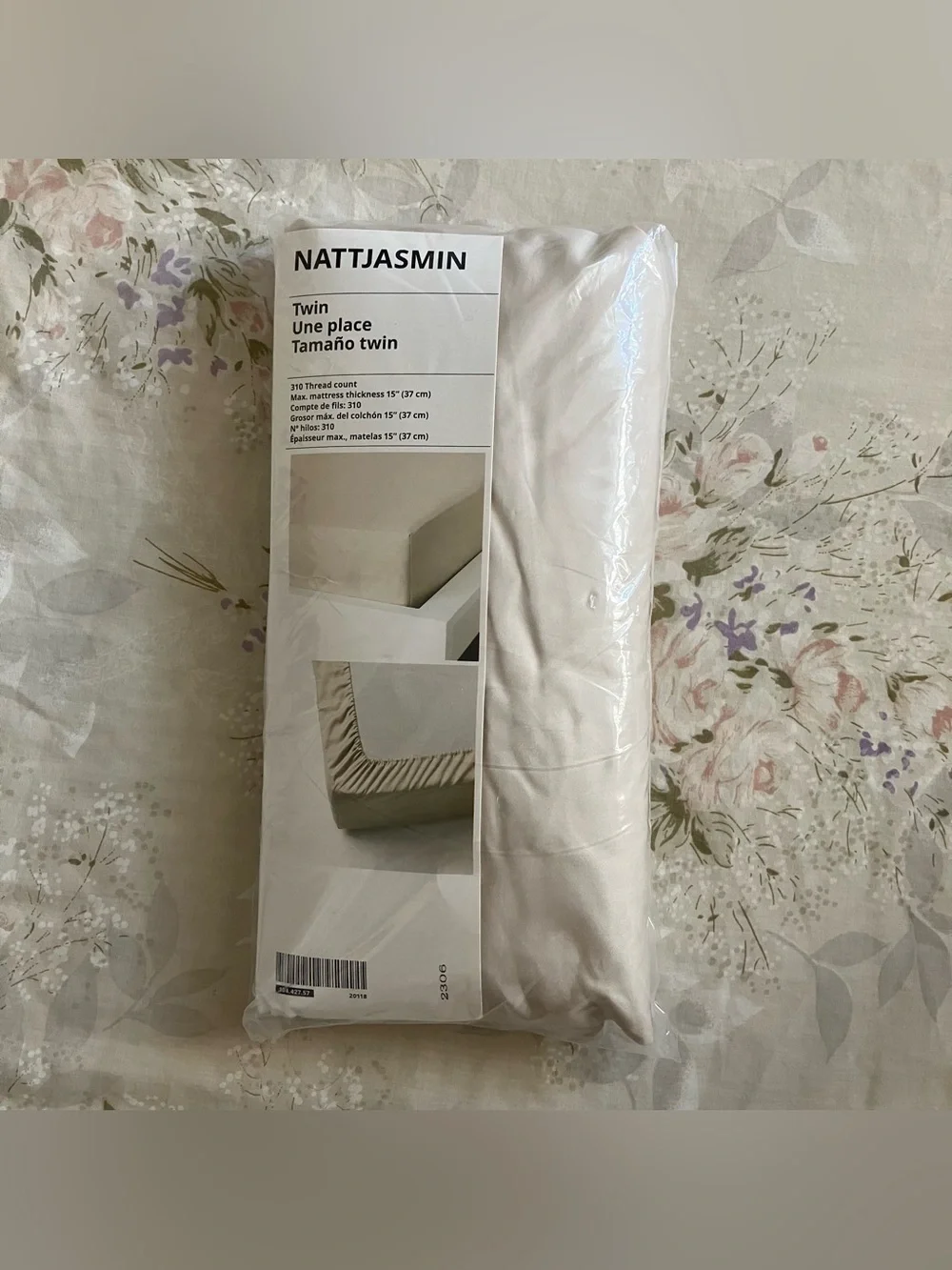 IKEA Nattjasmin Twin Bed Sheet